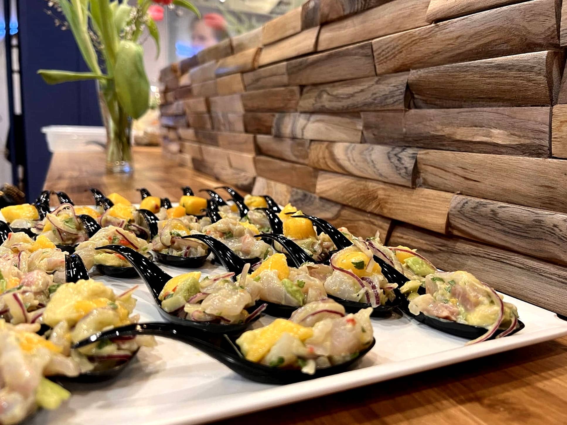Japanese restaurant Ceviche and Co design in Nice on the French Riviera