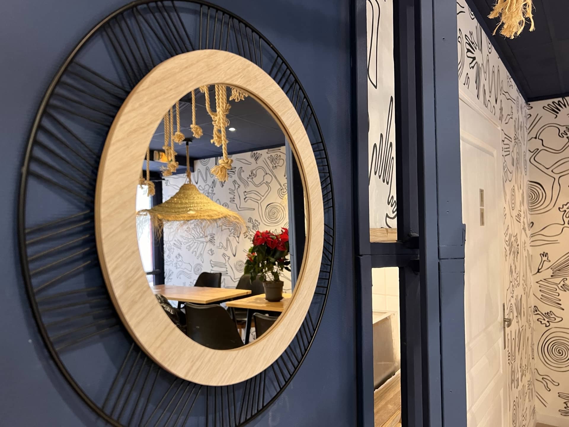 café and restaurant interior design project in Nice on the French Riviera